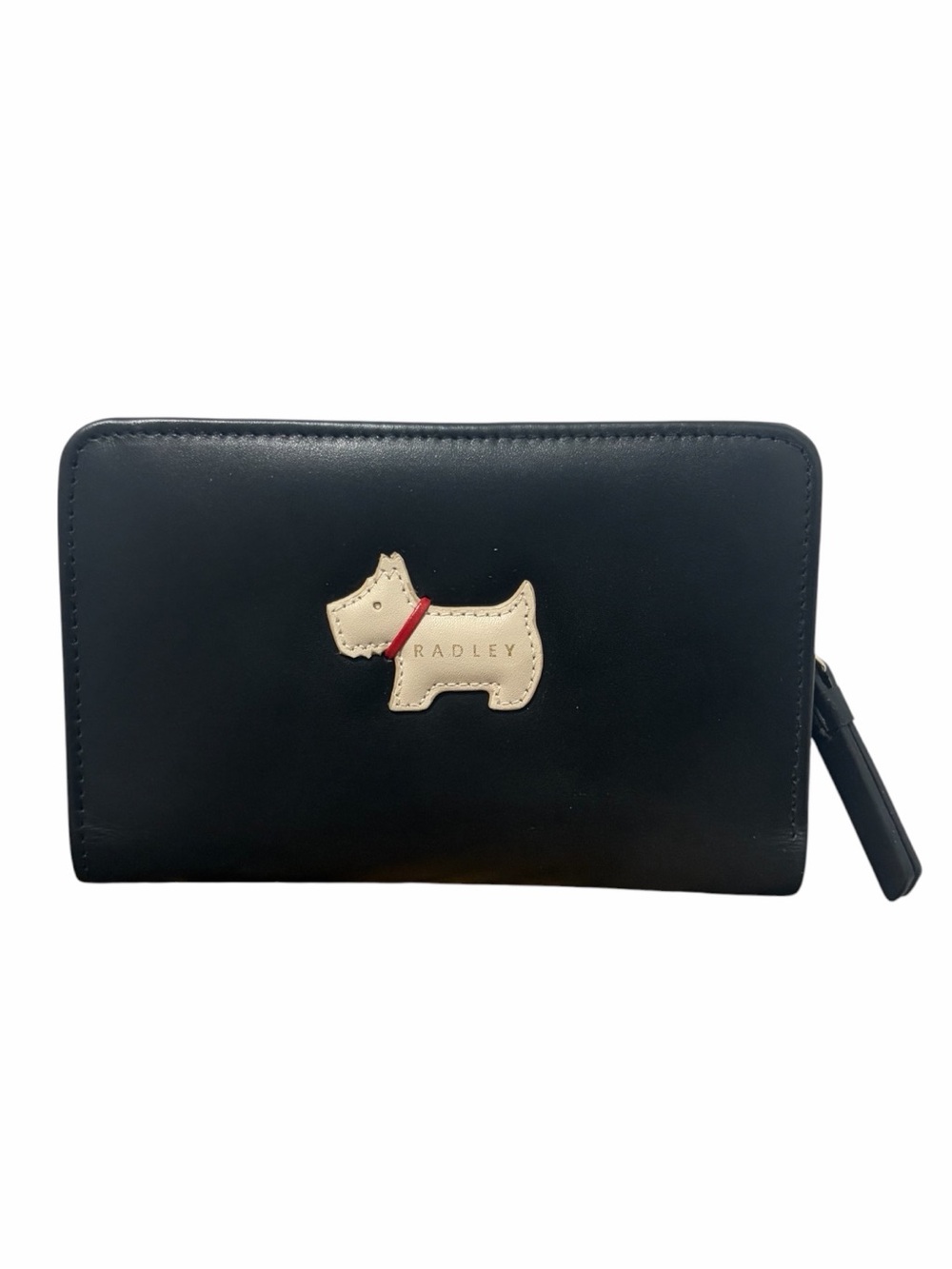Radley London Black Scottie Small Wallet - Like New